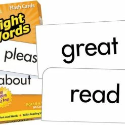 TREND Enterprises, Inc. Trend Enterprises Sight Words Flash Cards, Set Of 96