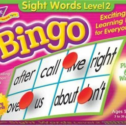 TREND Enterprises, Inc. Bingo Game - Sight Words - Level 2