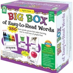 Carson Dellosa Key Education Big Box Of Easy-to-Read Words Game