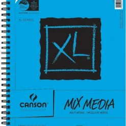 Canson XL Mixed Media Paper Pad, 98 Lb, 9 X 12 Inches, 60 Sheets