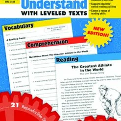 Evan-Moor Read And Understand With Leveled Texts, Grade 4