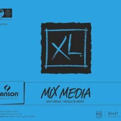 Canson XL Mixed Media Paper Pad, 98 Lb, 14 X 17 Inches, 60 Sheets