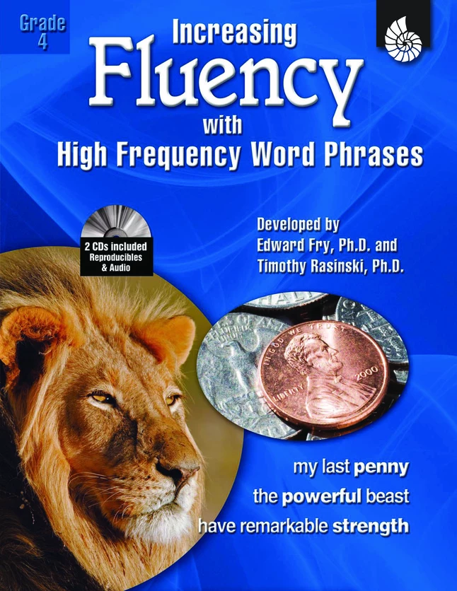 Shell Education Increasing Fluency With High Frequency Word Phrases, Grade 4 3 Shell Education Increasing Fluency With High Frequency Word Phrases, Grade 4