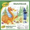 Crayola Sketchbook, 9 X 9 Inches, 40 Sheets -Books - Literature Shop 1381529 ecommfullsize