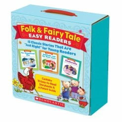 Scholastic Folk And Fairy Tale Easy Readers, Set Of 15