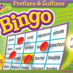 TREND Enterprises, Inc. Trend Enterprises Prefixes And Suffixes Bingo Game
