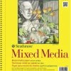 Strathmore 300 Series Mixed Media Pad, 9 X 12 Inches, 90 Lb, 40 Sheets -Books - Literature Shop 1404089 ecommfullsize