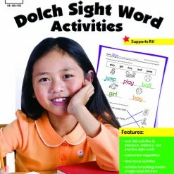 Carson Dellosa The Big Book Of Dolch Sight Word Activities Book, Grade K To 3