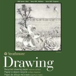 Strathmore 400 Series Recycled Drawing Pad, 11 X 14 Inches, 80 Lb, 24 Sheets