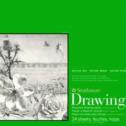Strathmore 400 Series Recycled Drawing Pad, 18 X 24 Inches, 80 Lb, 24 Sheets
