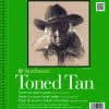 Strathmore 400 Series Toned Tan Drawing Pad, 9 X 12 Inches, 80 Lb, 50 Sheets -Books - Literature Shop 1435384 ecommfullsize