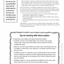 Scholastic Daily Word Ladders, Grades K To 1 -Books - Literature Shop 1456337 A ecommfullsize