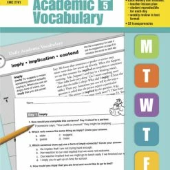 Evan-Moor Daily Academic Vocabulary, Grade 5 - Teachers Edition