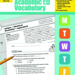 Evan-Moor Daily Academic Vocabulary, Grade 6 - Teacher's Edition