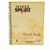 School Smart Wirebound Sketch Book, 8-1/2 X 11 Inches, 50 Lb, 50 Sheets -Books - Literature Shop 1465889 A ecommfullsize