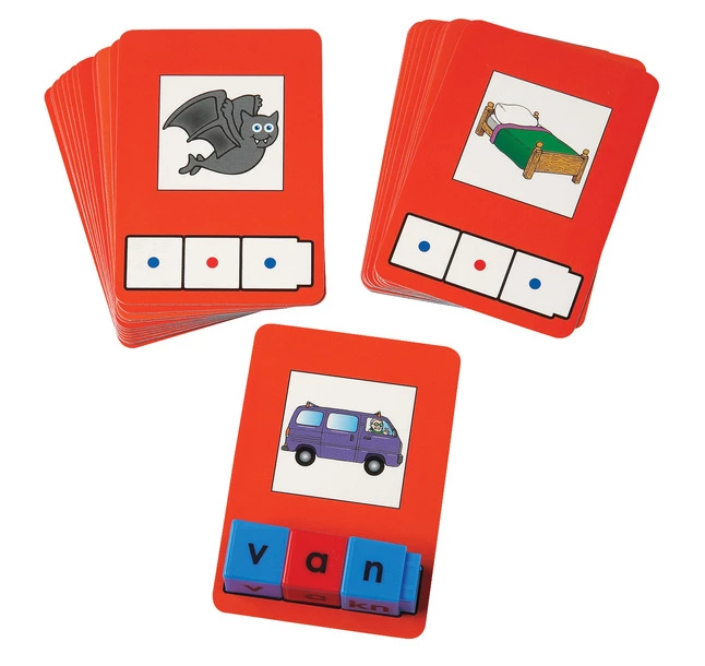 Didax Unifix CVC Word Building Card 3 Didax Unifix CVC Word Building Card