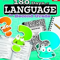 Shell Education 180 Days Of Language By Christine Dugan, Grade 2