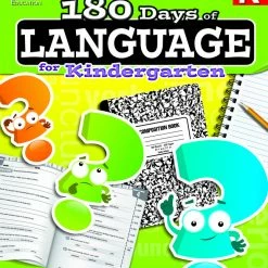 Shell Education 180 Days Of Language By Christine Dugan, Grade K
