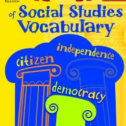 Shell Education Getting To The Roots Of Social Studies Vocabulary Book, Grades 6 - 8