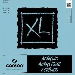 Canson XL Acrylic Pad, 9 X 12 Inches, 136 Lb, 24 Sheets