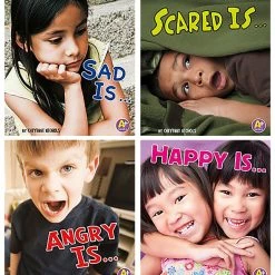 Capstone Press Know Your Emotions Book Set, Grades PreK To 2, Set Of 4