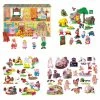 Little Folk Visuals Felt And Board Set, Set Of 5