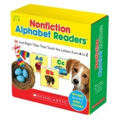 Scholastic Nonfiction Alphabet Readers, Grades PreK To 2