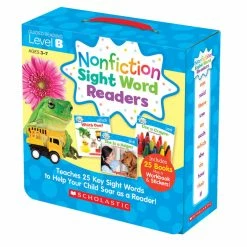 Scholastic Nonfiction Sight Word Readers, Set 2