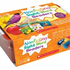 Scholastic Nonfiction Sight Word Readers, Tub 4