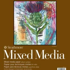 Strathmore 400 Series Mixed Media Pad, 11 X 14 Inches, 184 Pound, 15 Sheets