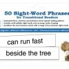 Crystal Springs Books 50 Sight Word Phrases For Transitional Readers, Grades 1 To 4 -Books - Literature Shop 1567300 A ecommfullsize