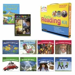 NewMark Learning Around The Clock Family Involvement Kit, Levels F-G, Spanish