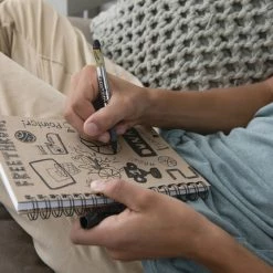 Ucreate Create-Your-Own Sketch Diary, 9 X 6 Inches, Kraft Cover, 50 Sheets -Books - Literature Shop 1568637 D ecommfullsize