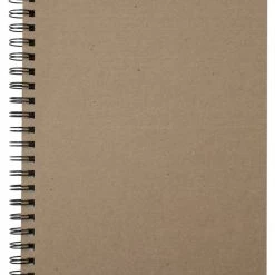 Ucreate Create-Your-Own Sketch Diary, 11 X 8-1/2 Inches, Kraft Cover, 50 Sheets
