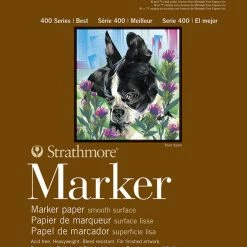 Strathmore 400 Series Marker Pad, 6 X 8 Inches, 50 Lb, 24 Sheets