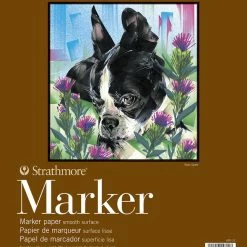 Strathmore 400 Series Marker Pad, 11 X 14 Inches, 50 Lb, 24 Sheets