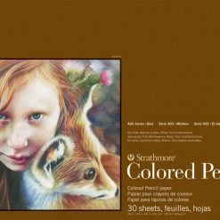 Strathmore 400 Series Colored Pencil Pad, 30 Sheets