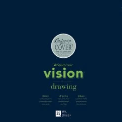 Strathmore Vision Drawing Pad, 18 X 24 Inches, 64 Lb, 35 Sheets