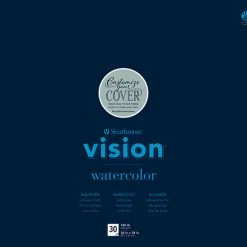 Strathmore Vision Watercolor Pad, 18 X 24 Inches, 140 Lb, 30 Sheets