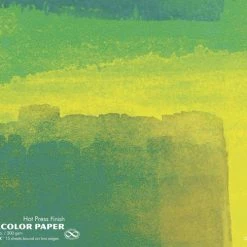 FOLIA Fluid Hot Press Easy Block Watercolor Paper, 9 X 12 Inches, 15 Sheets