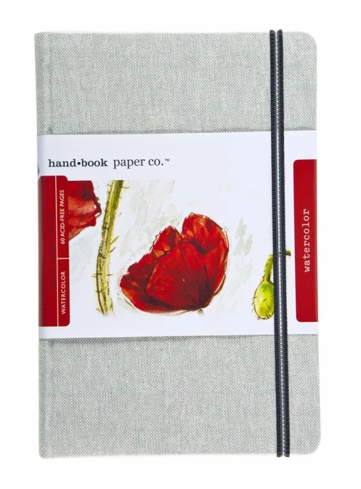 FOLIA Travel Series Watercolor Journal, 8-1/4 X 5 Inches, 30 Sheets -Books - Literature Shop 1593339 A ecommfullsize