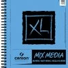 Canson XL Mixed Media Paper Pad, 98 Lb, 7 X 10 Inches, 60 Sheets