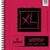 Canson XL Sketch Pad, Side Wire, 5-1/2 X 8-1/2 Inches, White, 100 Sheets -Books - Literature Shop 1595191 A ecommfullsize
