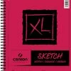 Canson XL Sketch Pad, Side Wire, 9 X 12 Inches, White, 100 Sheets -Books - Literature Shop 1595192 A ecommfullsize