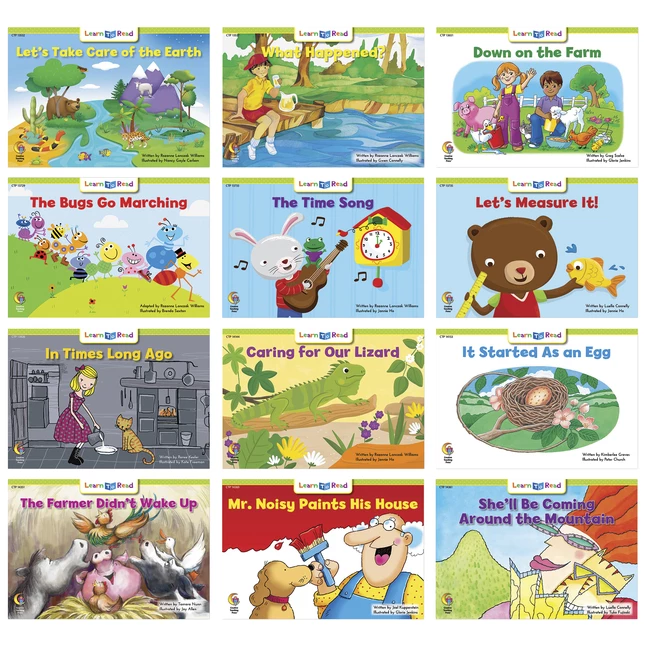 Creative Teaching Press Learn To Read Variety Pack , Level F 3 Creative Teaching Press Learn To Read Variety Pack , Level F