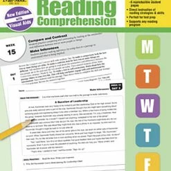 Evan-Moor Daily Reading Comprehension Book, Teacher's Addition, Grade 8