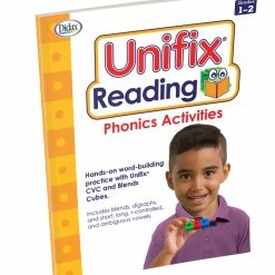 Didax Unifix Reading Phonics Activities Book, Grade 1 To 2
