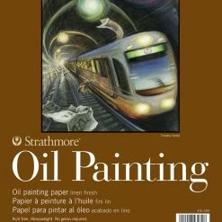 Strathmore 400 Series Oil Painting Pad, 9 X 12 Inches, 215 Lb, 10 Sheets