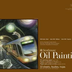 Strathmore 400 Series Oil Painting Pad, 18 X 24 Inches, 215 Lb, 10 Sheets
