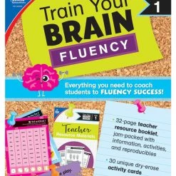 Carson Dellosa Carson-Dellosa Train Your Brain: Fluency Level 1